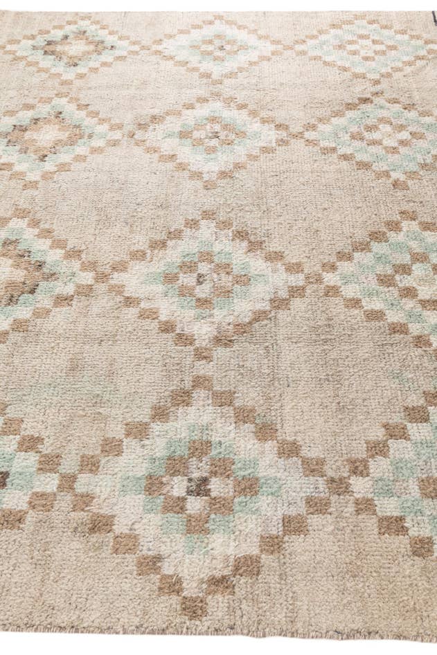 Detail image of 7' 9 x 10' 4 Hand Knotted Moroccan Wool Rug