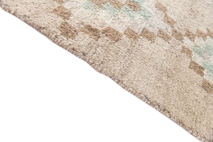 7' 9 x 10' 4 Hand Knotted Moroccan Wool Rug