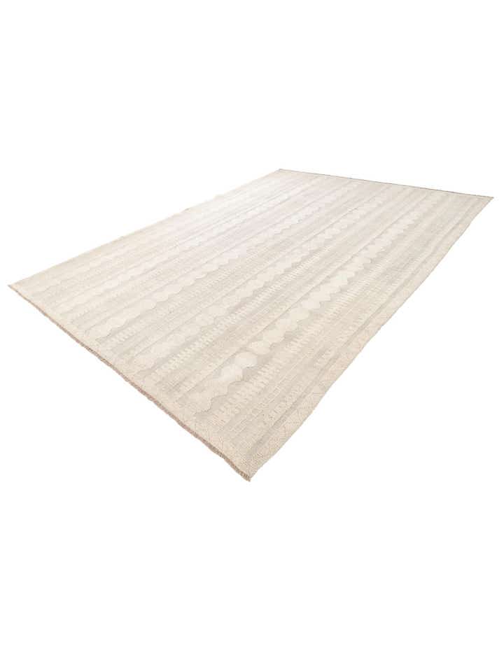 9' x 12' 2 Hand Knotted Moroccan Wool Rug