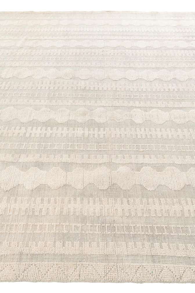 9' x 12' 2 Hand Knotted Moroccan Wool Rug