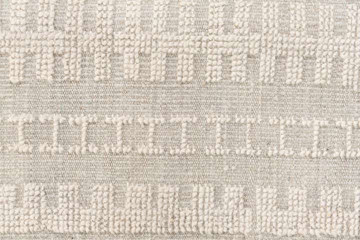 9' x 12' 2 Hand Knotted Moroccan Wool Rug