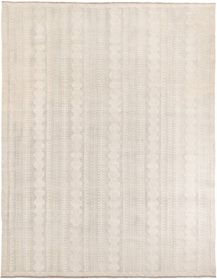 Detail image of 9' x 12' 2 Hand Knotted Moroccan Wool Rug