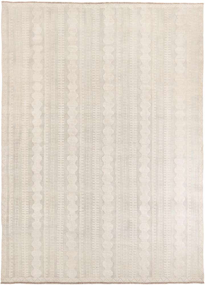 9' x 12' 2 Hand Knotted Moroccan Wool Rug