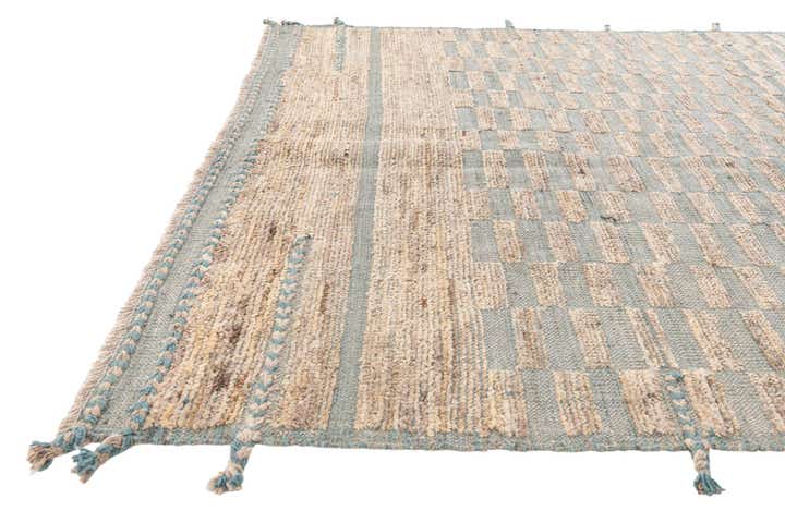 5' 4 x 7' 2 Hand Knotted Moroccan Wool Rug