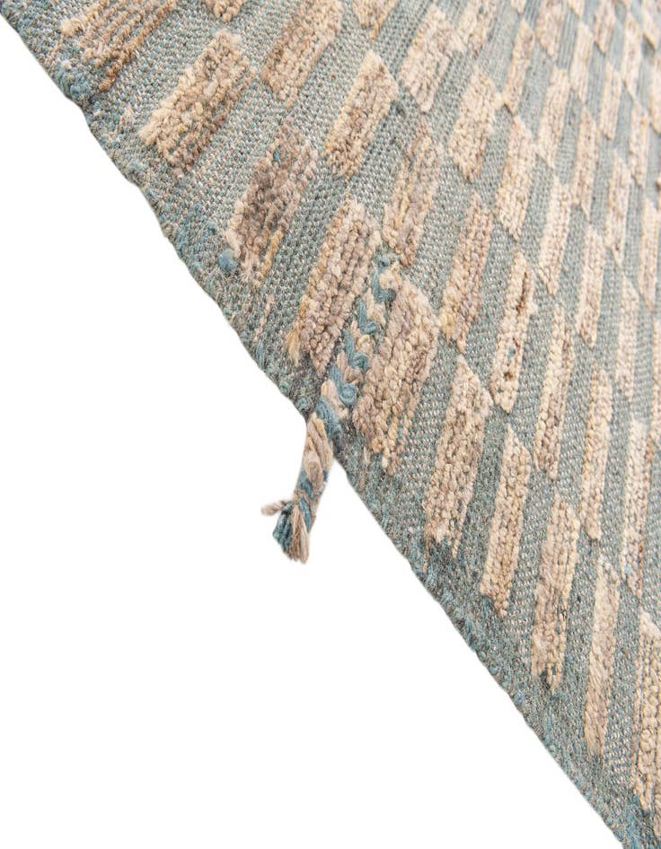 Detail image of 5' 4 x 7' 2 Hand Knotted Moroccan Wool Rug