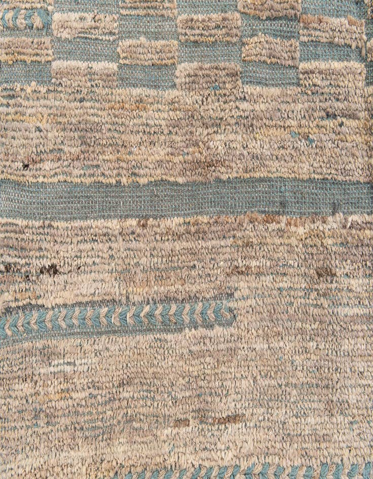 Detail image of 5' 4 x 7' 2  Hand Knotted Moroccan Wool Rug