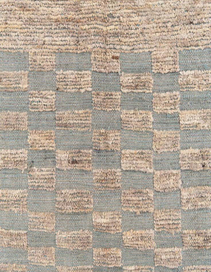 Detail image of 5' 4 x 7' 2  Hand Knotted Moroccan Wool Rug
