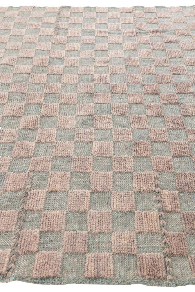 5' x 7' Hand Knotted Moroccan Wool Rug