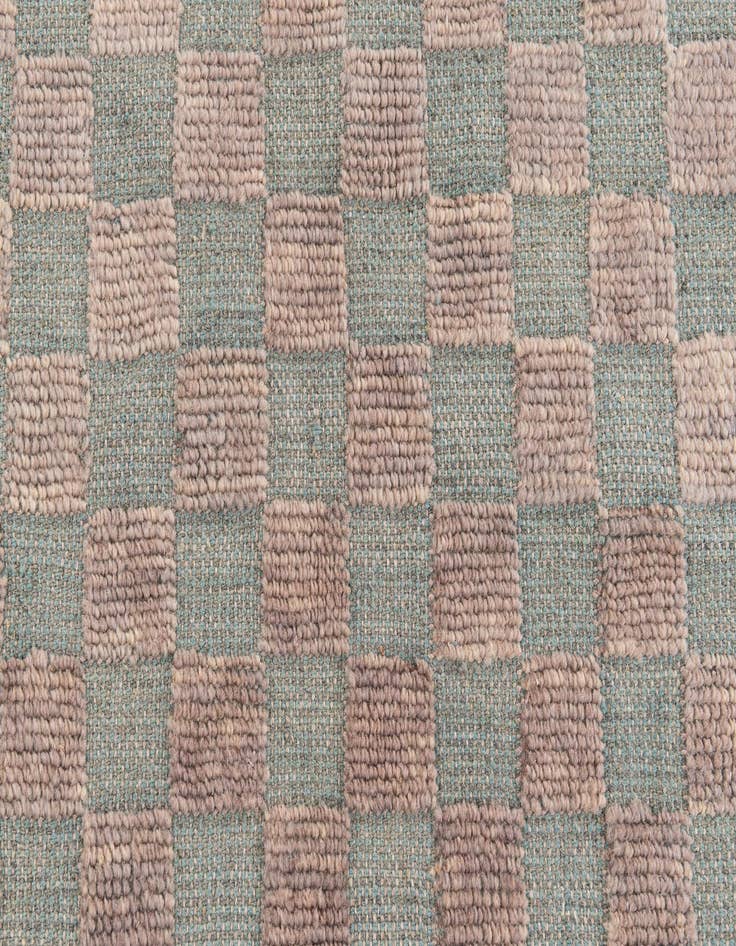 Detail image of 5' x 7'  Hand Knotted Moroccan Wool Rug