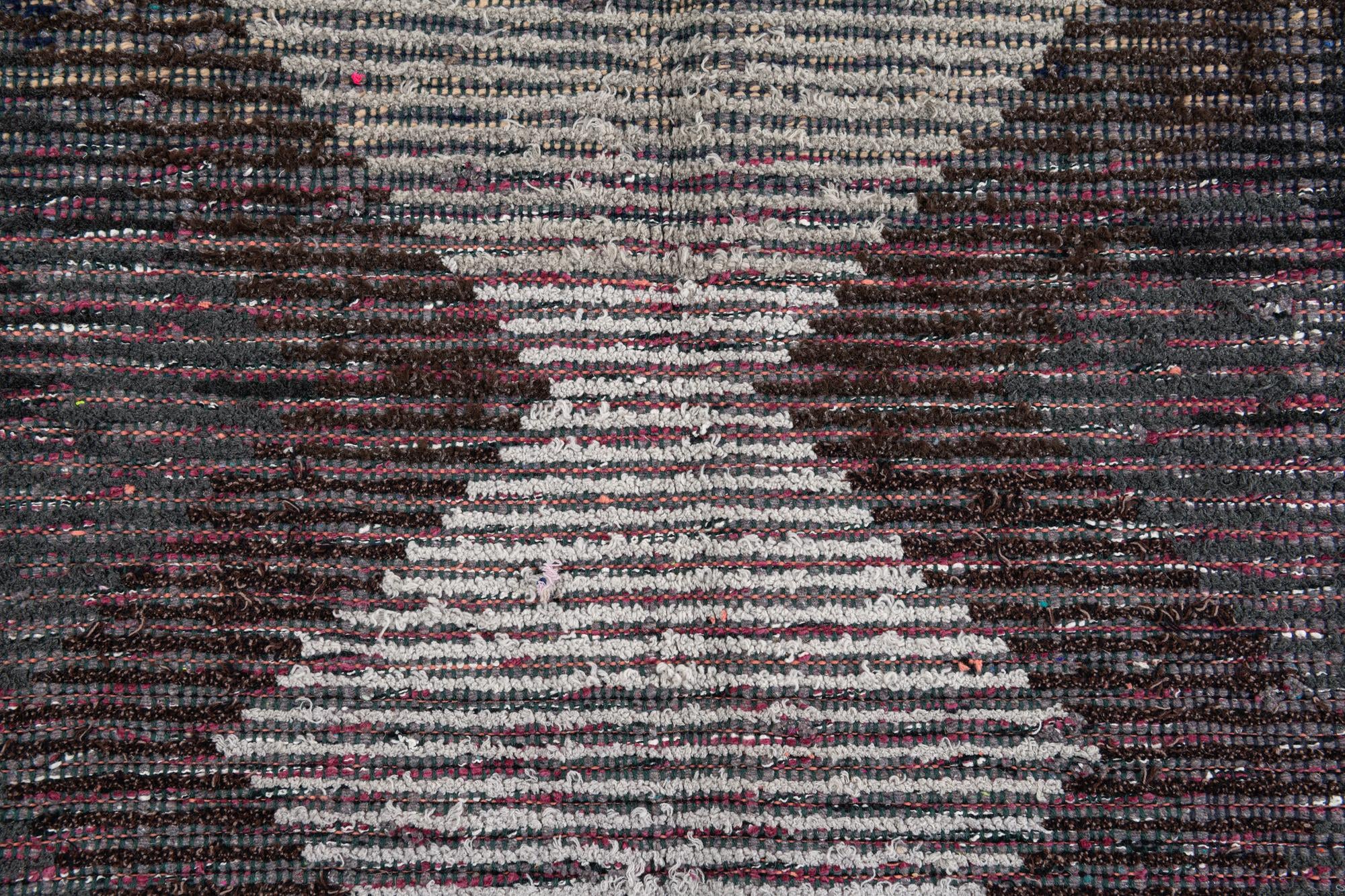 5' 5 x 8' Hand Knotted Moroccan Wool Rug