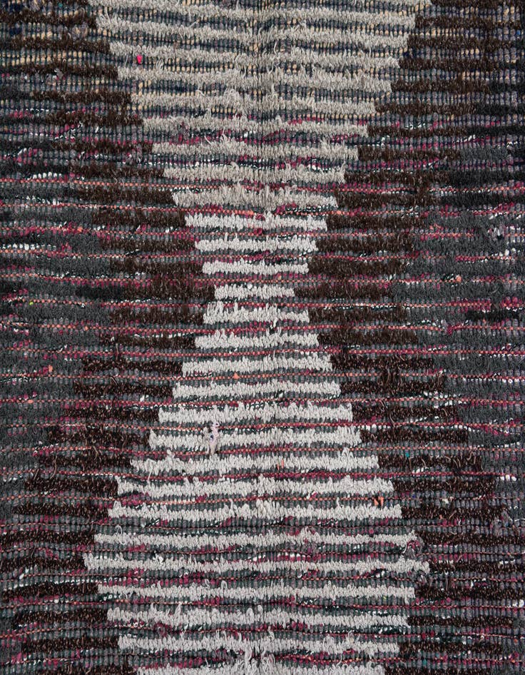 Detail image of 5' 5 x 8'  Hand Knotted Moroccan Wool Rug