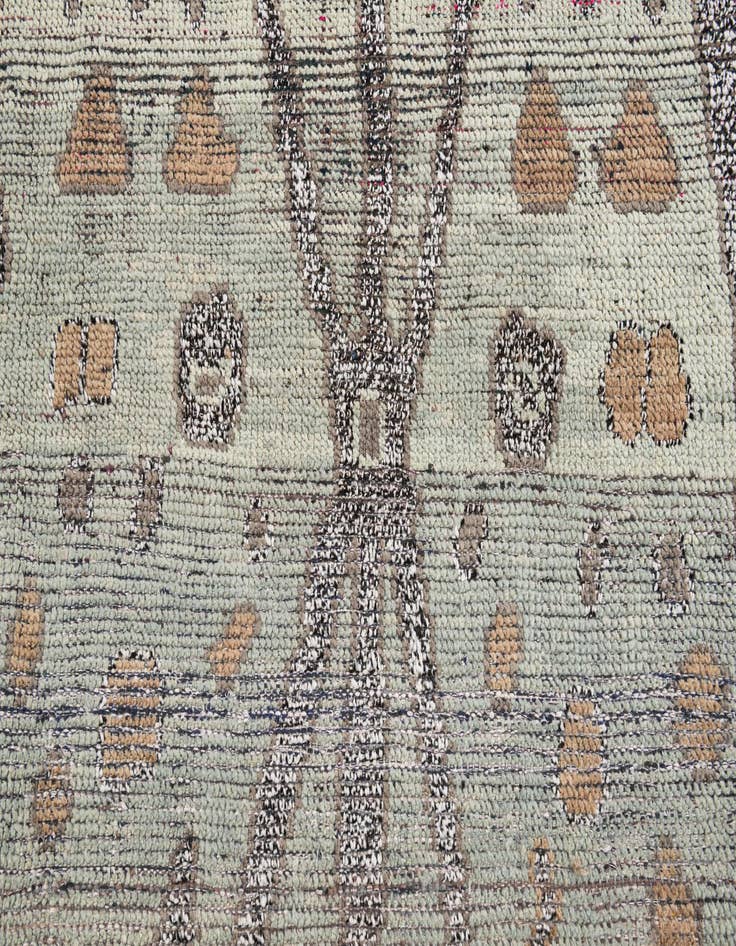 Detail image of 8' 10 x 12' 3  Hand Knotted Moroccan Wool Rug