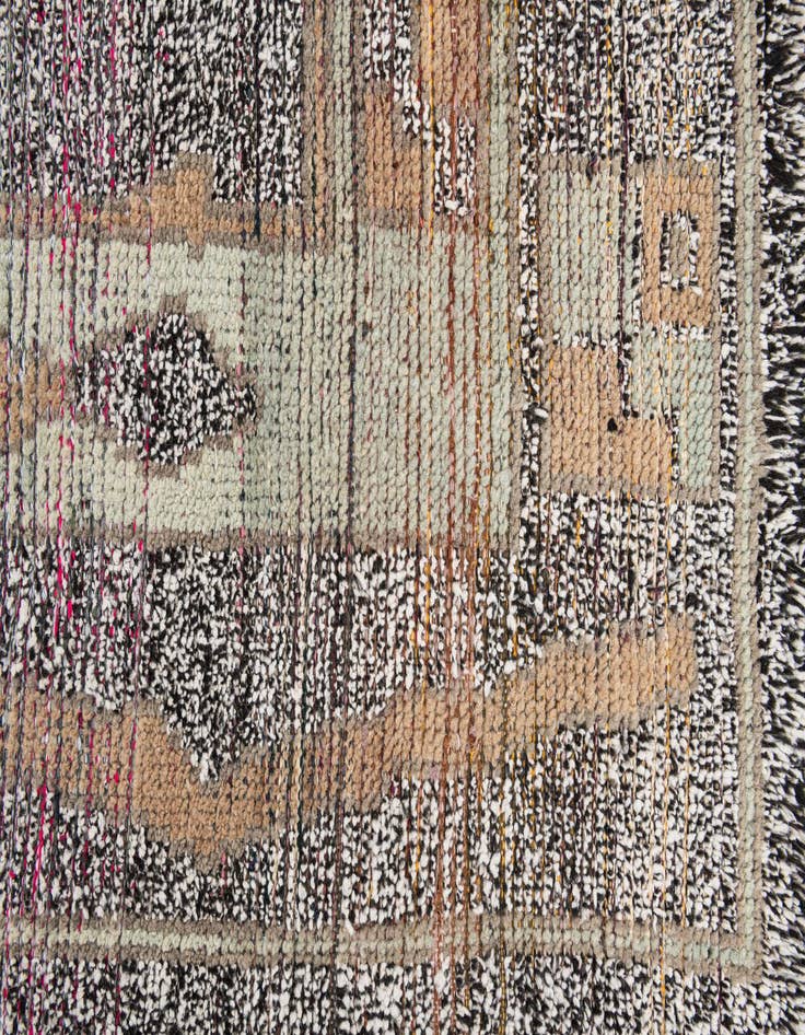 Detail image of 8' 10 x 12' 3  Hand Knotted Moroccan Wool Rug