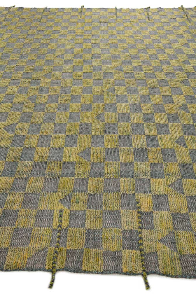 8' 10 x 12' Hand Knotted Moroccan Wool Rug