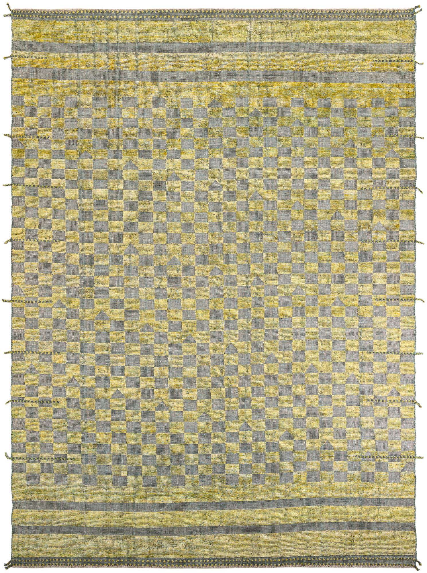 8' 10 x 12' Hand Knotted Moroccan Wool Rug