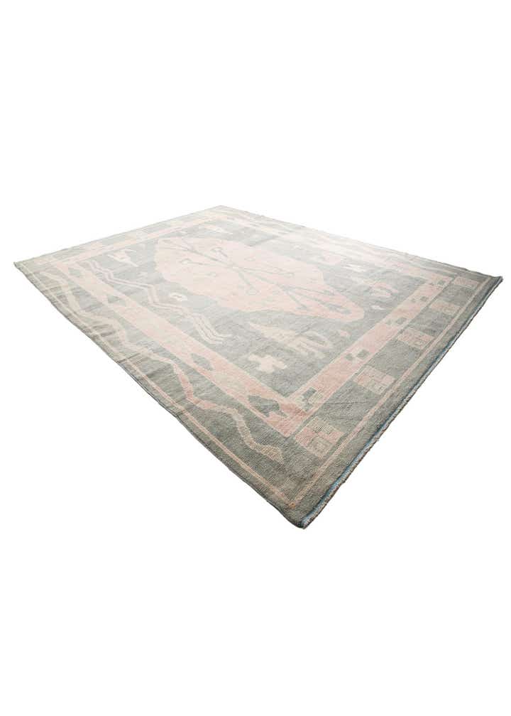 11' 8 x 15' 3 Hand Knotted Moroccan Wool Rug