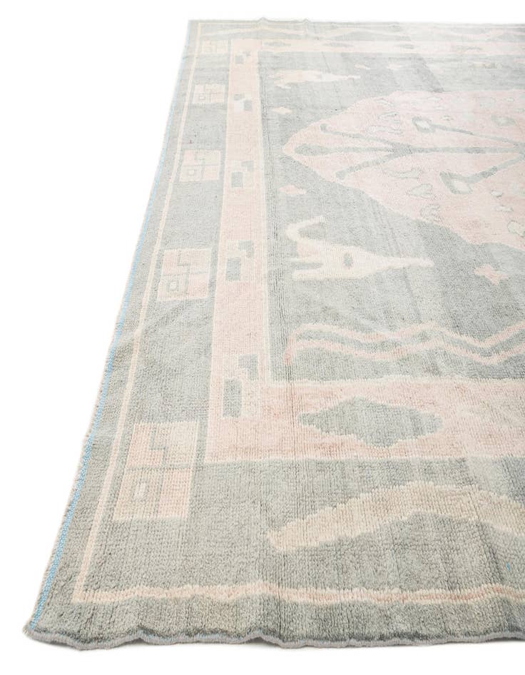 Detail image of 11' 8 x 15' 3 Hand Knotted Moroccan Wool Rug