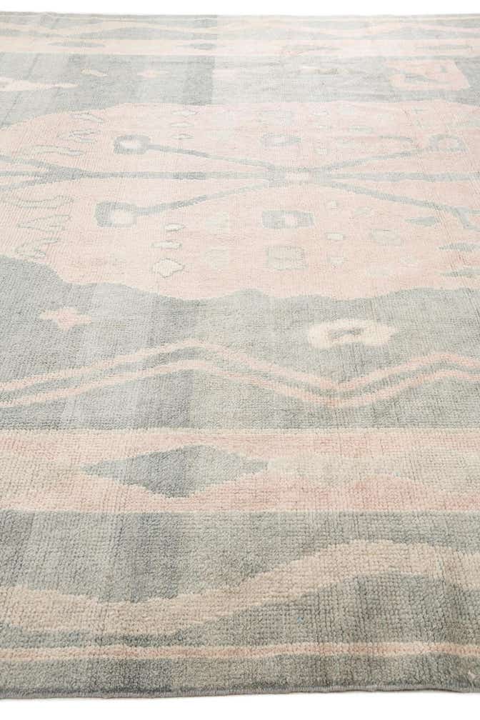 11' 8 x 15' 3 Hand Knotted Moroccan Wool Rug