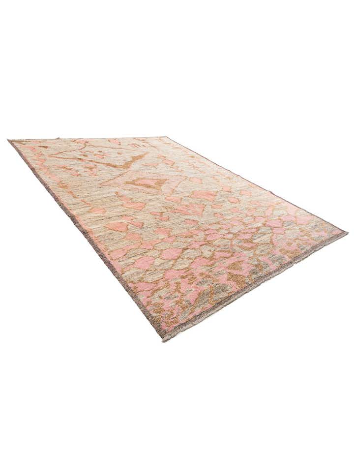 9' 4 x 12' 3 Hand Knotted Moroccan Wool Rug