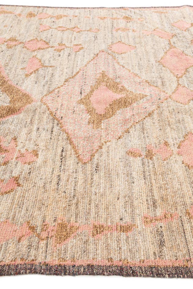 Detail image of 9' 4 x 12' 3 Hand Knotted Moroccan Wool Rug
