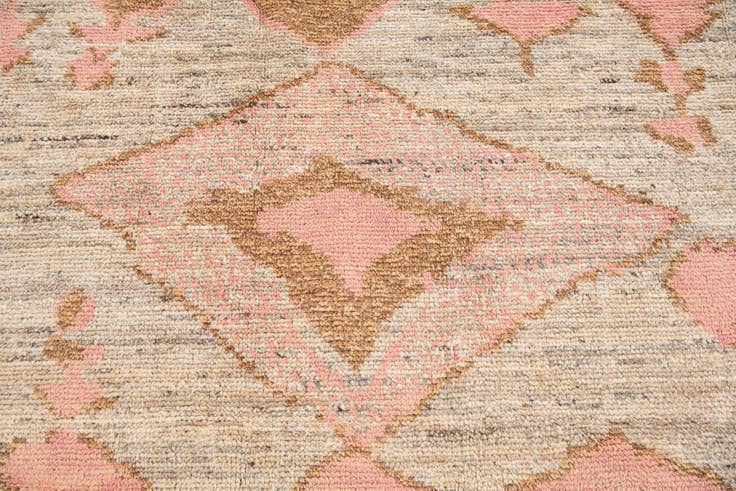 Detail image of 9' 4 x 12' 3 Hand Knotted Moroccan Wool Rug