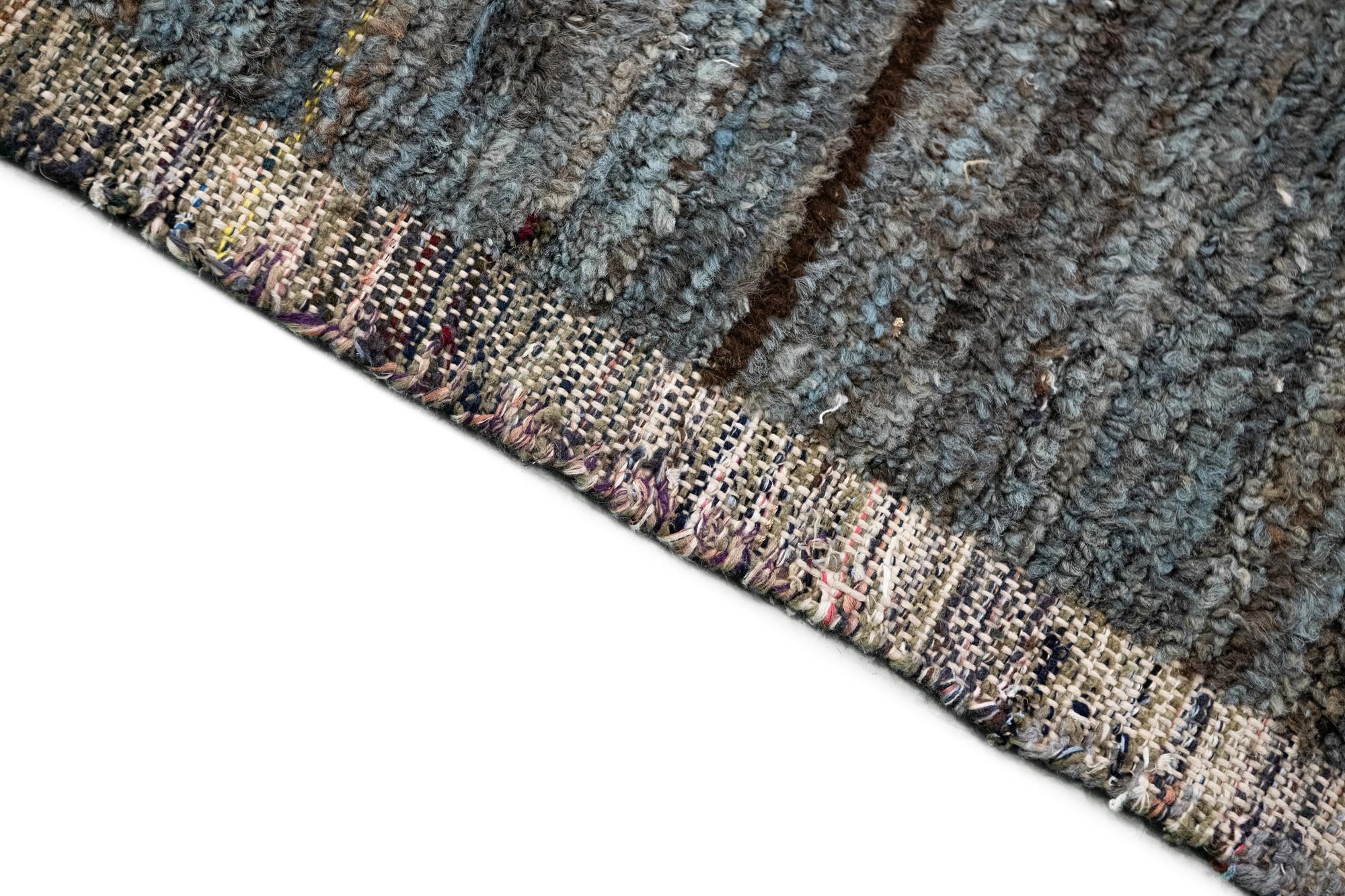 13' 3 x 20' 3 Hand Knotted Moroccan Wool Rug