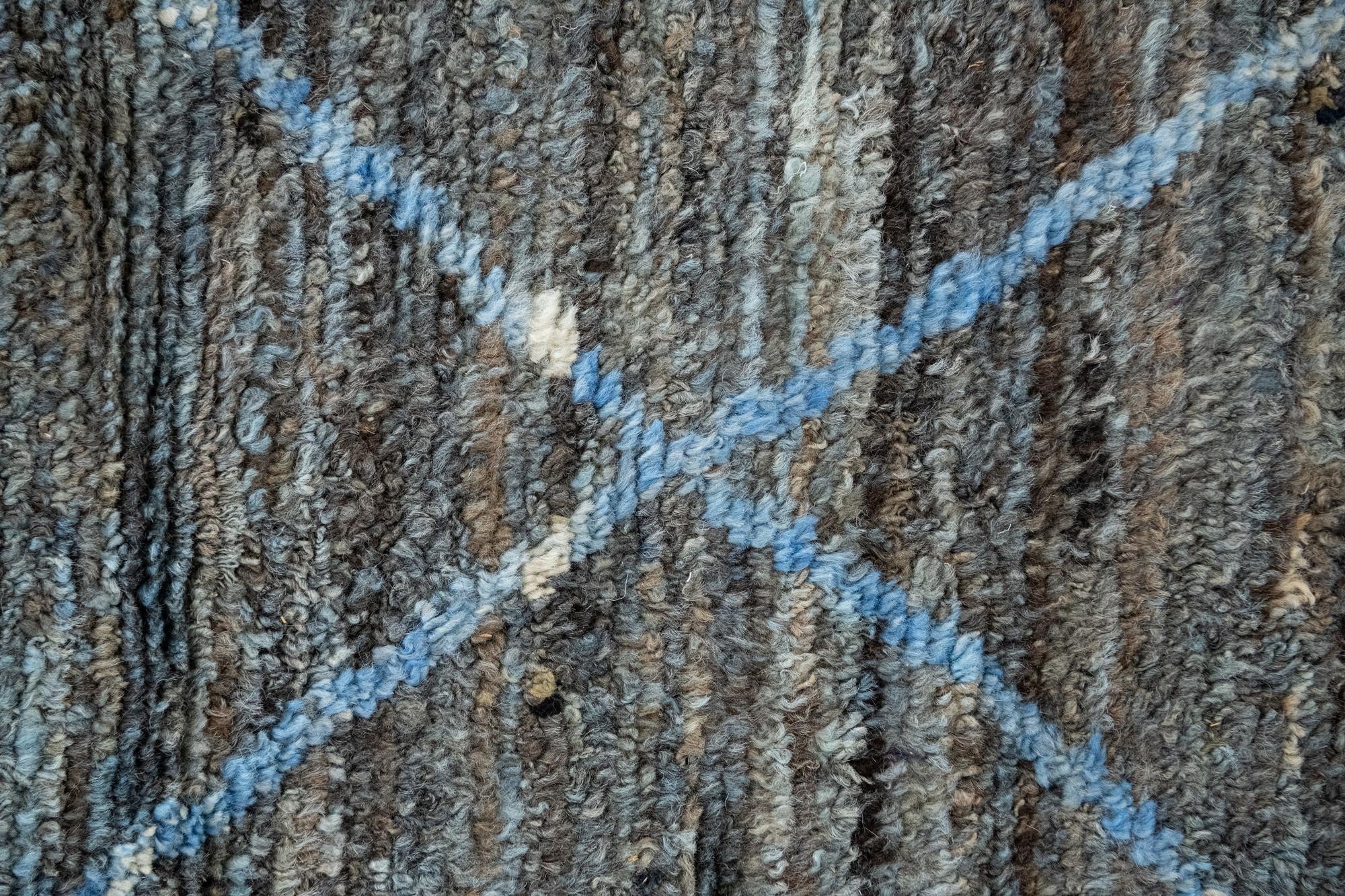 13' 3 x 20' 3 Hand Knotted Moroccan Wool Rug