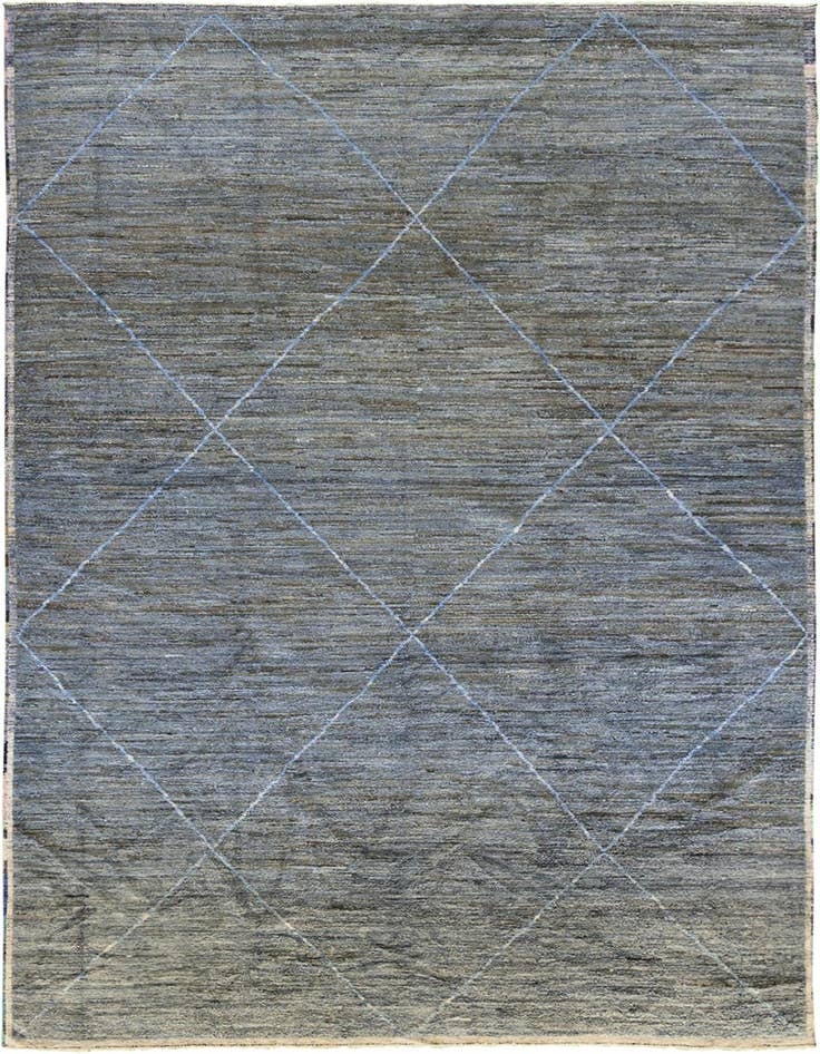 Detail image of 13' 3 x 20' 3 Hand Knotted Moroccan Wool Rug