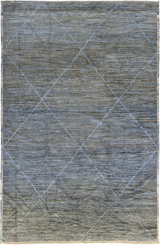 13' 3 x 20' 3 Hand Knotted Moroccan Wool Rug