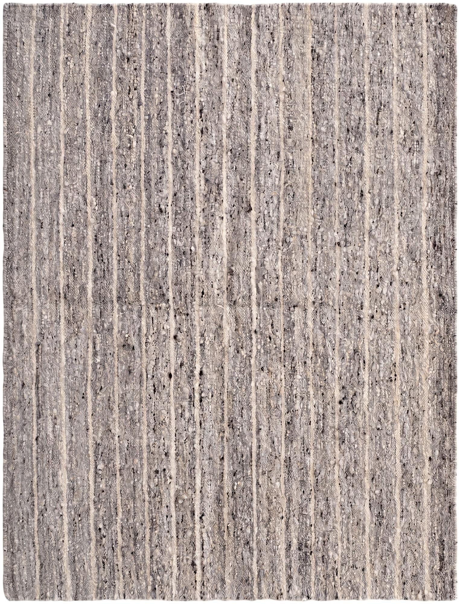 5' 1 x 6' 8 Hand Knotted Moroccan Wool Rug
