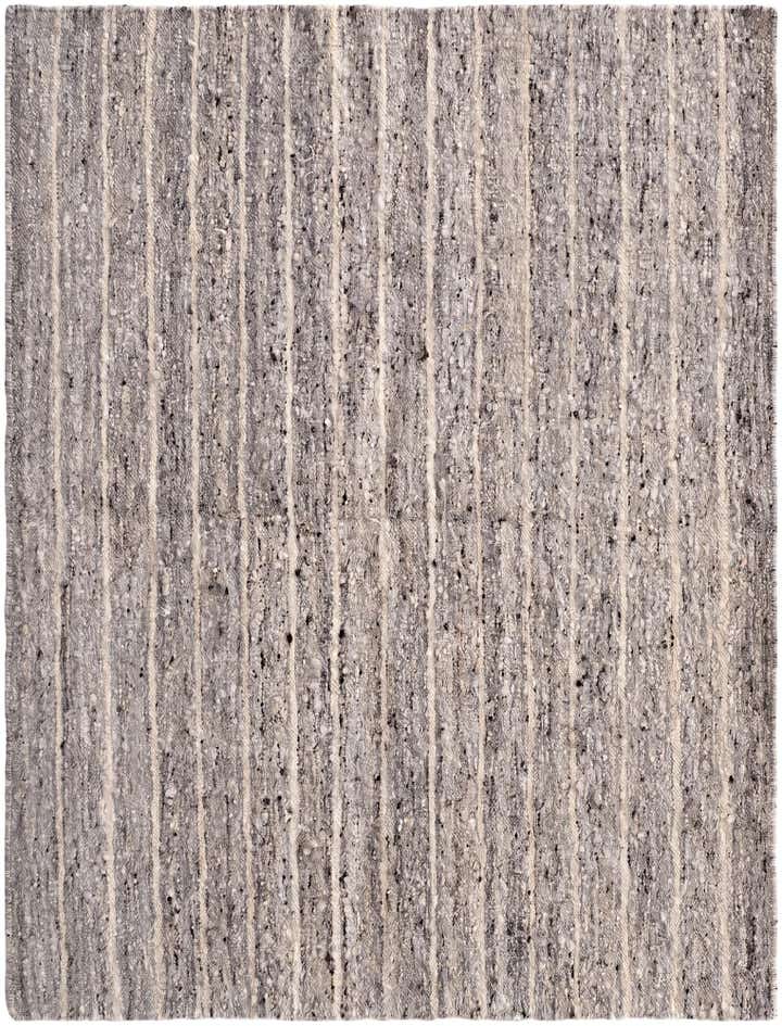 5' 1 x 6' 8 Hand Knotted Moroccan Wool Rug