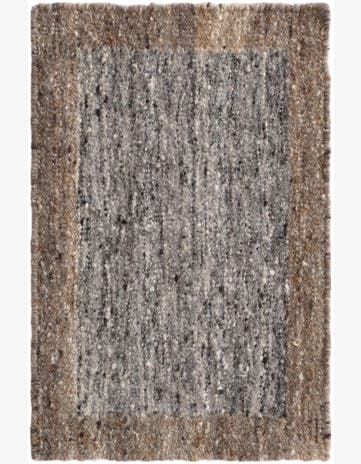 2' x 3' 1 Hand Knotted Moroccan Wool Rug