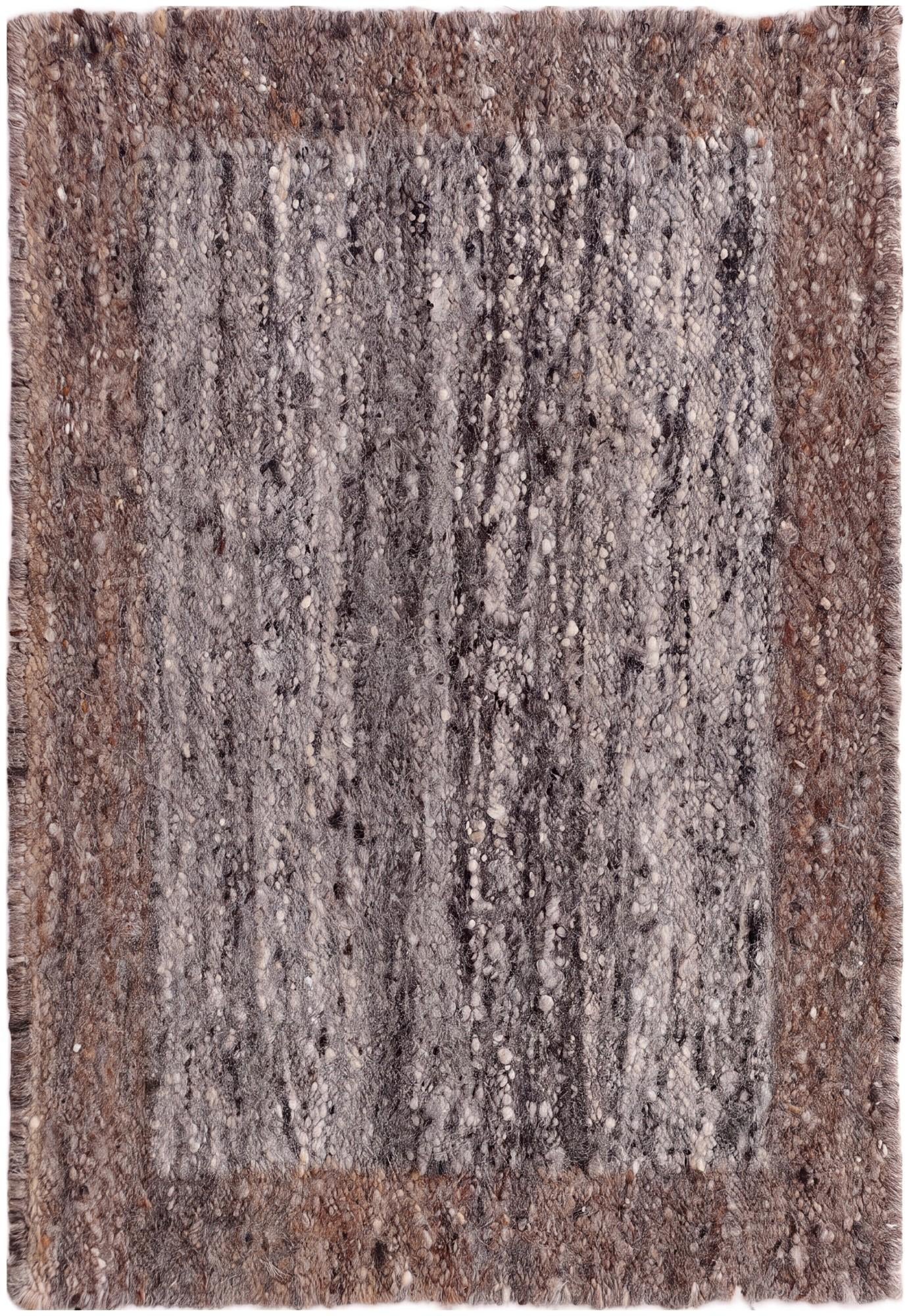 2' x 3' Hand Knotted Moroccan Wool Rug