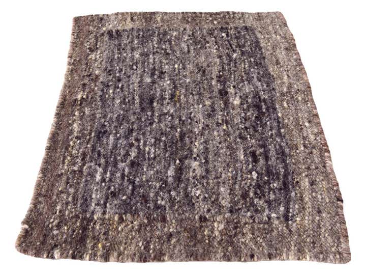 2' x 3' Hand Knotted Moroccan Wool Rug