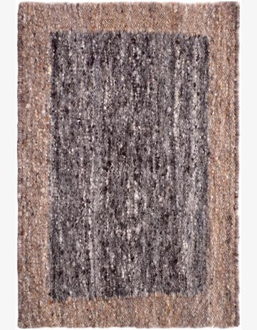 2' x 3' Hand Knotted Moroccan Wool Rug