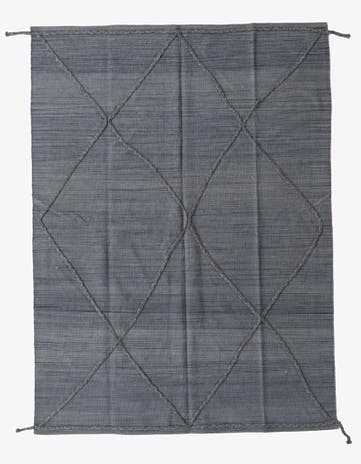 5' 9 x 7' 10 Hand Knotted Moroccan Wool Rug