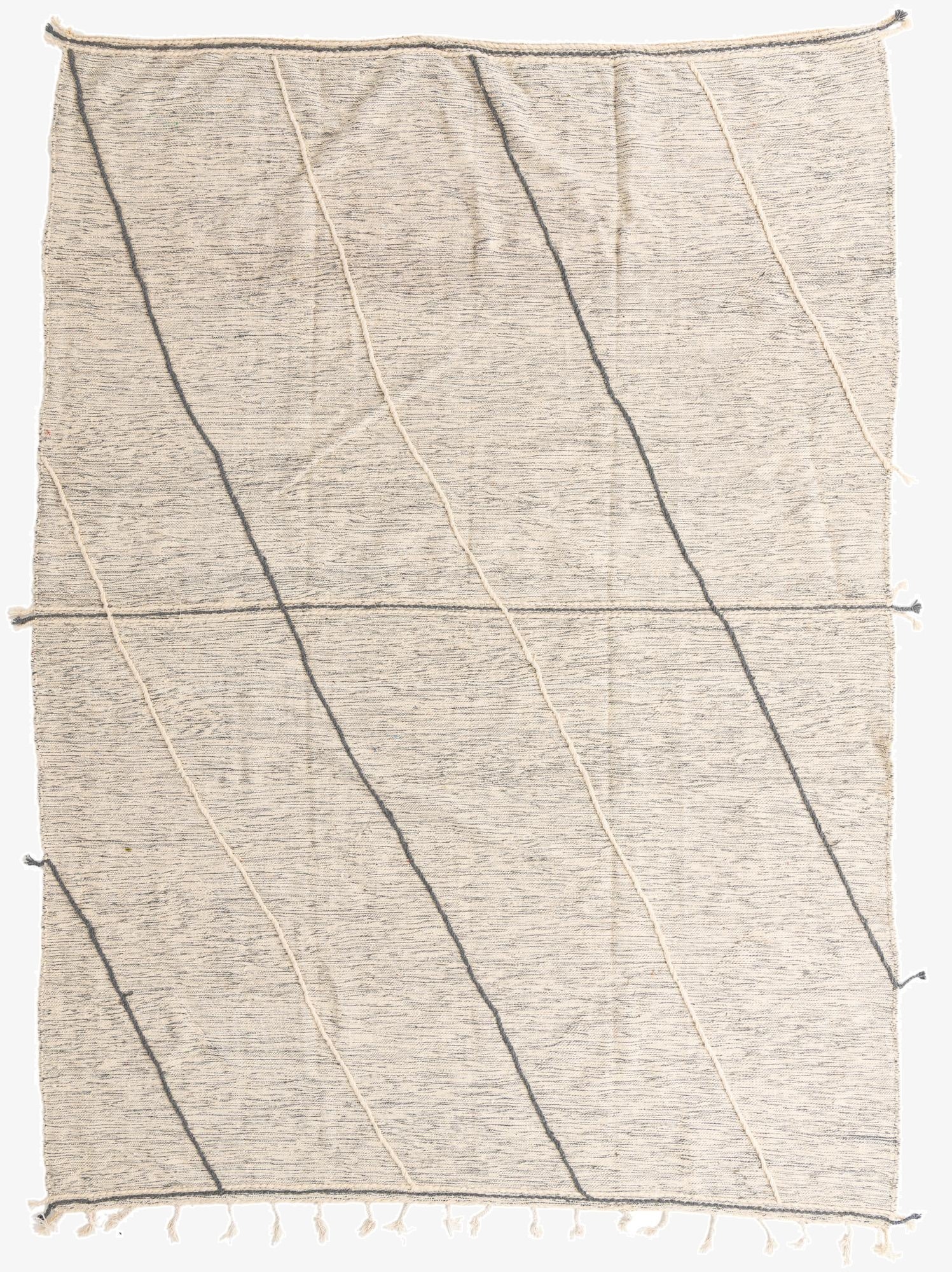 9' 7 x 13'  Hand Knotted Moroccan Wool Rug