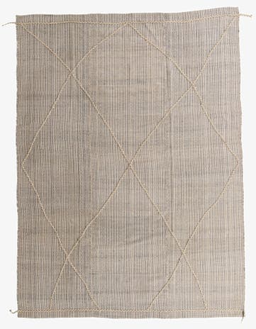 9' 1 x 12' 4 Hand Knotted Moroccan Wool Rug