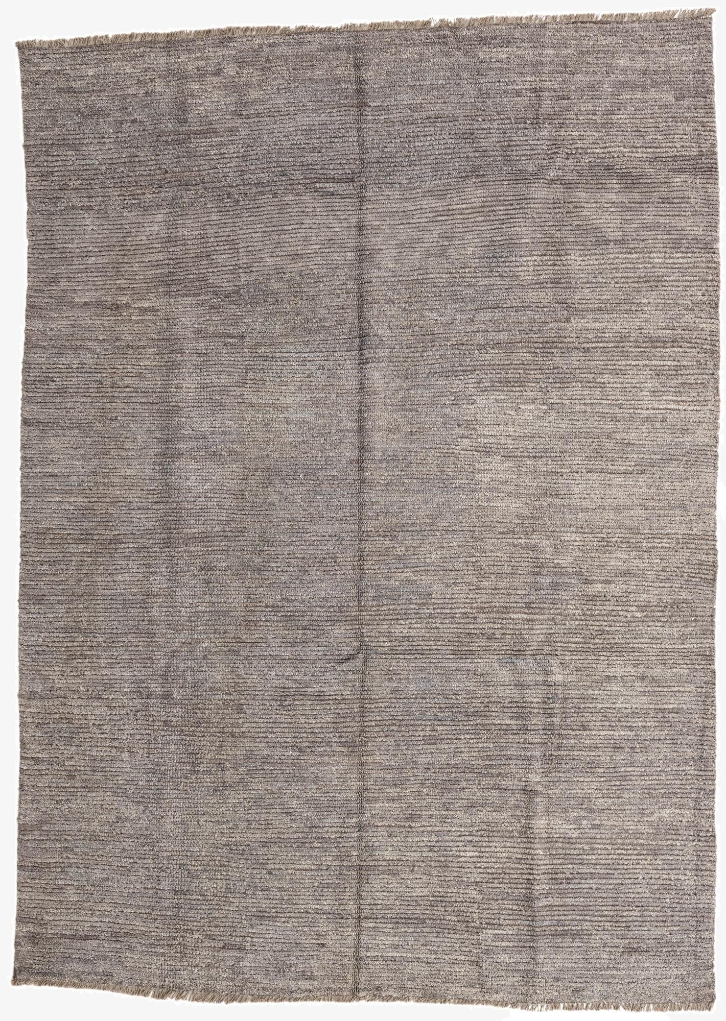 5' 10 x 8' 1  Hand Knotted Moroccan Wool Rug