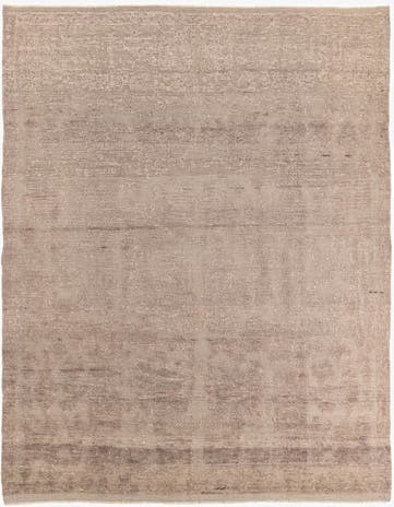 8' 4 x 10' 6 Hand Knotted Moroccan Wool Rug