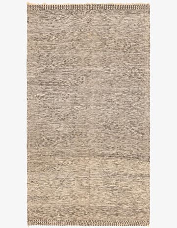 5' 4 x 9' 4 Hand Knotted Moroccan Wool Rug