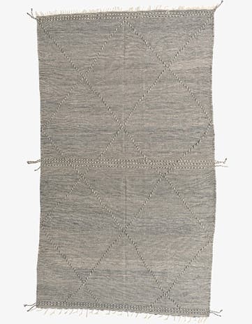 6' 6 x 11' 2 Hand Knotted Moroccan Wool Rug
