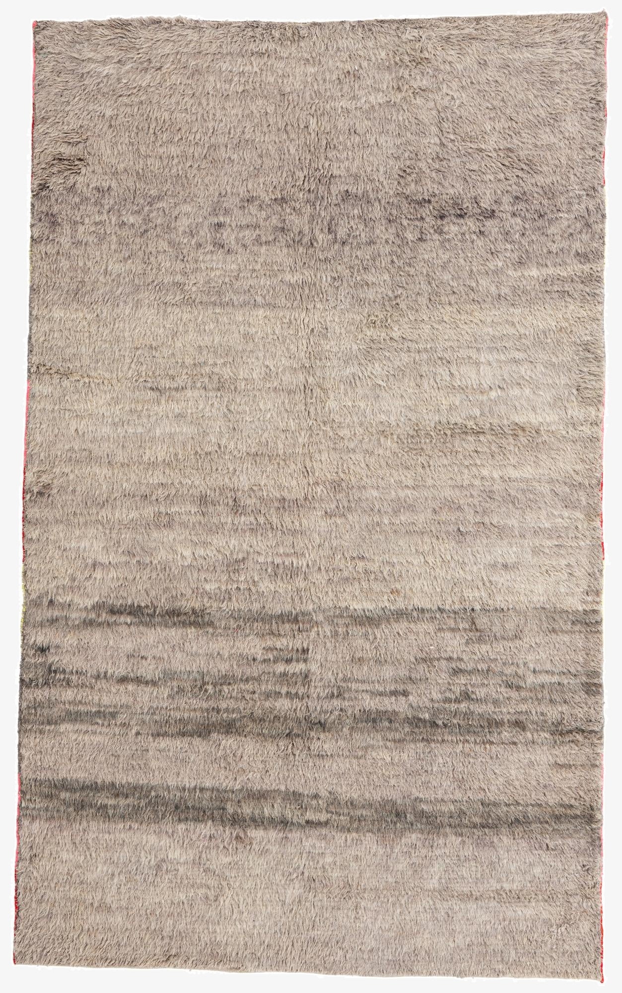 6' x 9' 10  Hand Knotted Moroccan Wool Rug
