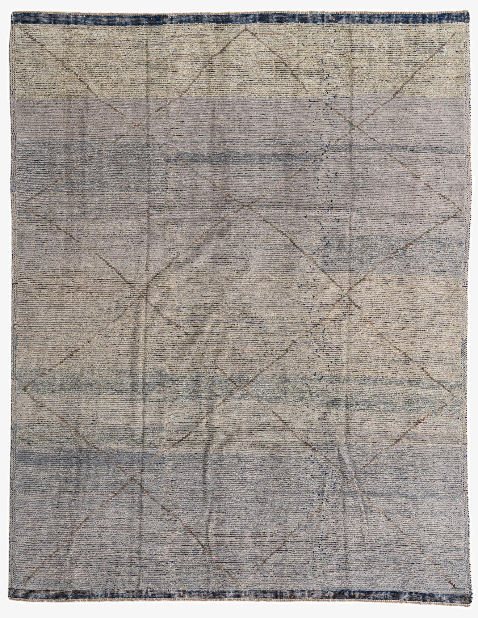 8' 3 x 10' 8  Hand Knotted Moroccan Wool Rug
