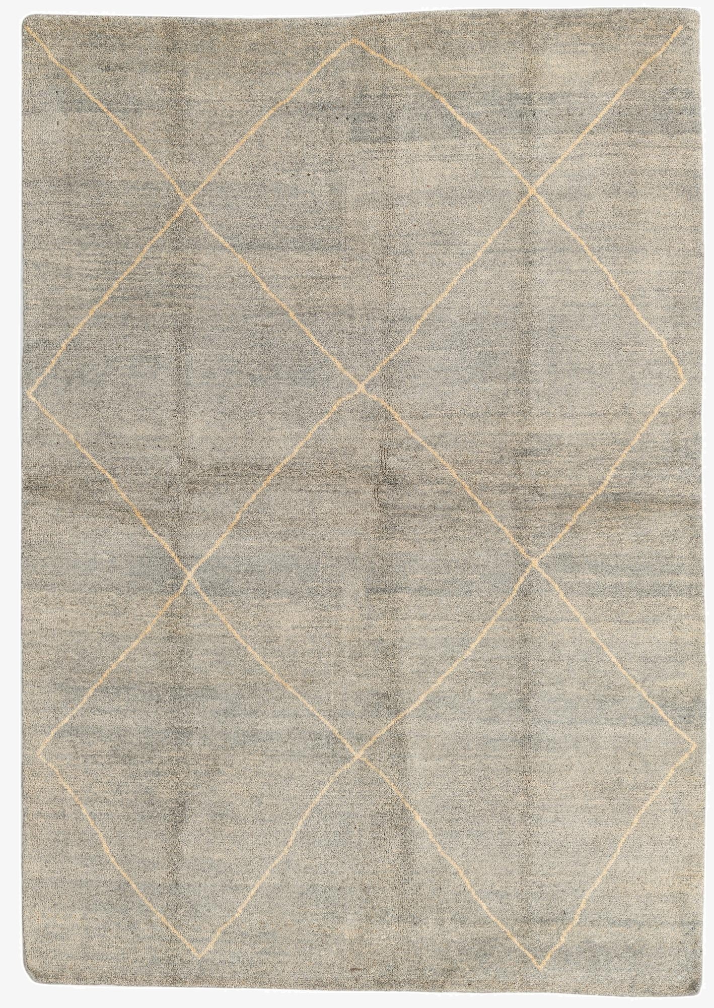 Primary image 5' 8 x 8' 1  Hand Knotted Moroccan Wool Rug