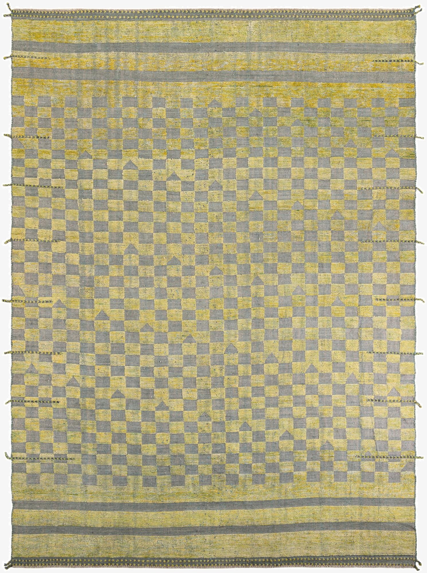 8' 10 x 12'  Hand Knotted Moroccan Wool Rug