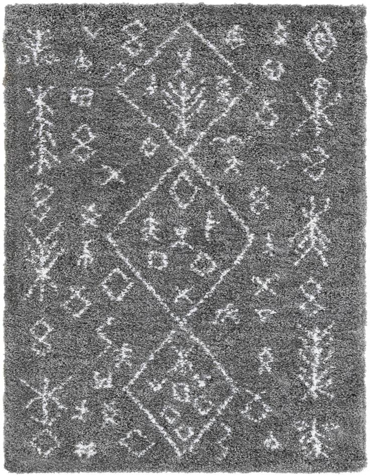 Detail image of 5' x 8' Moroccan Shag Rug