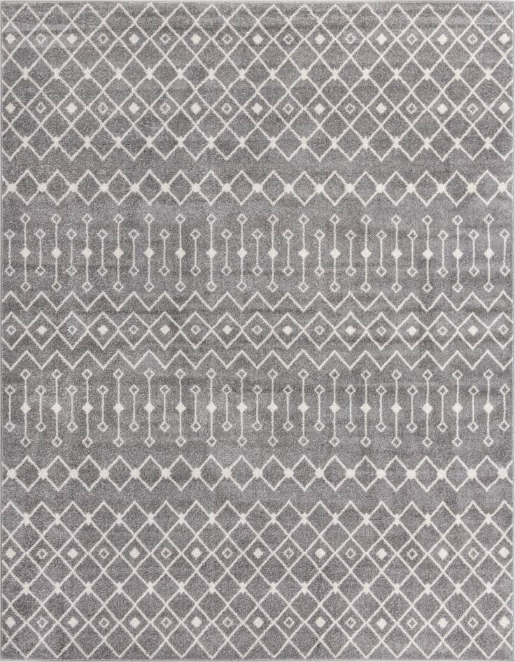 Detail image of 10' x 13' Moroccan Trellis Rug