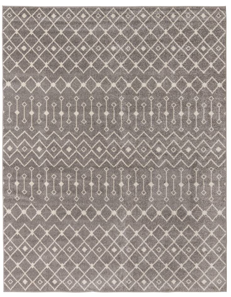 Detail image of 9' x 12' Moroccan Trellis Rug