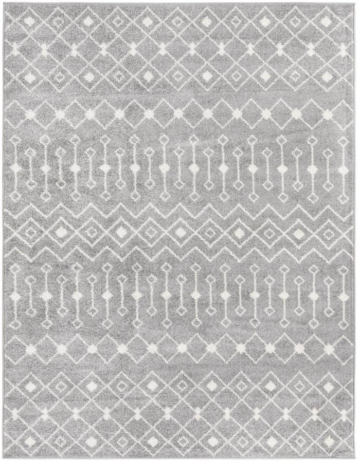 Detail image of 6' x 9' Moroccan Trellis Rug